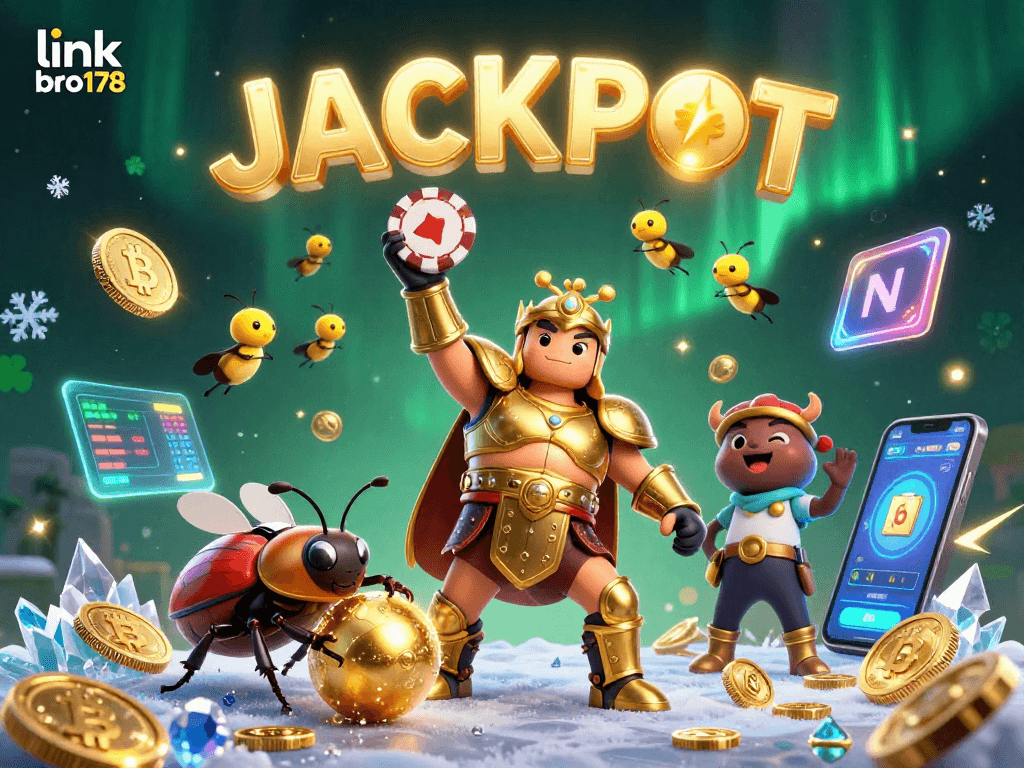 Menangkan jackpot dengan link bro178 saat hercules beetle mengangkat chip poker di kasino.