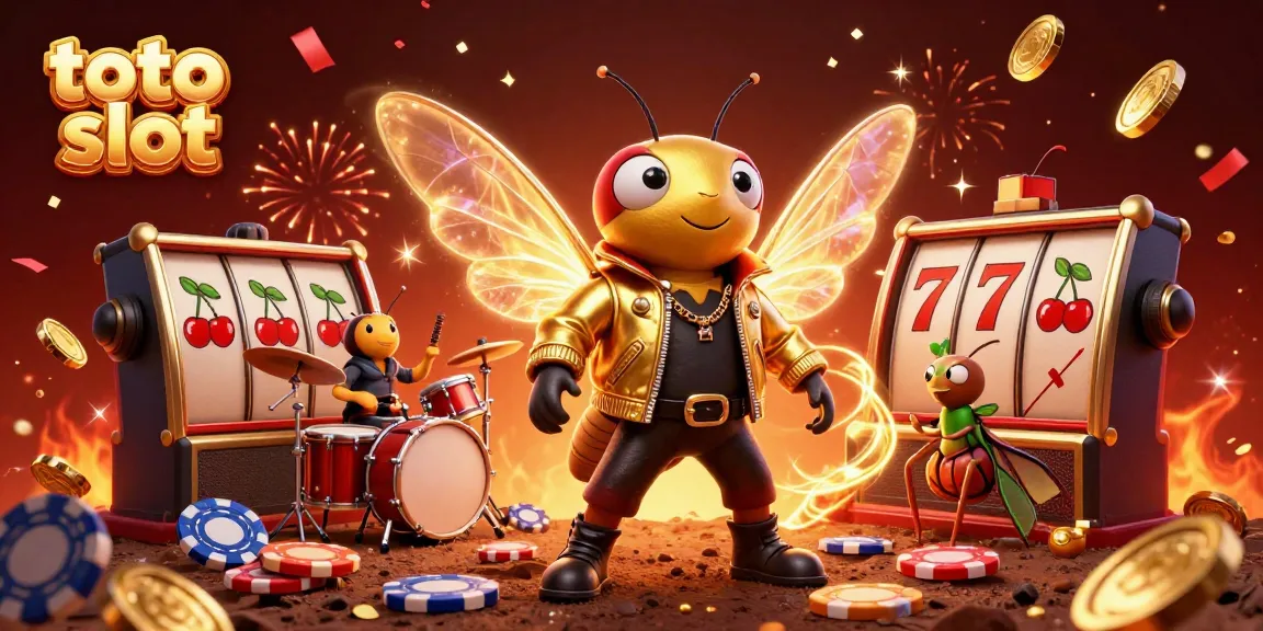 Engage with the exciting world of toto slot featuring a vibrant 3D scene with charismatic characters and dynamic casino elements.