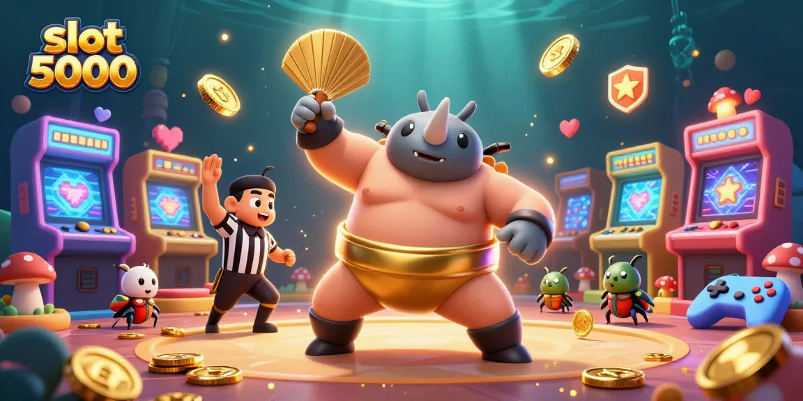 Kombinasi hebat dari slot 5000 dengan karakter pahlawan kasino dan elemen permainan yang menarik.