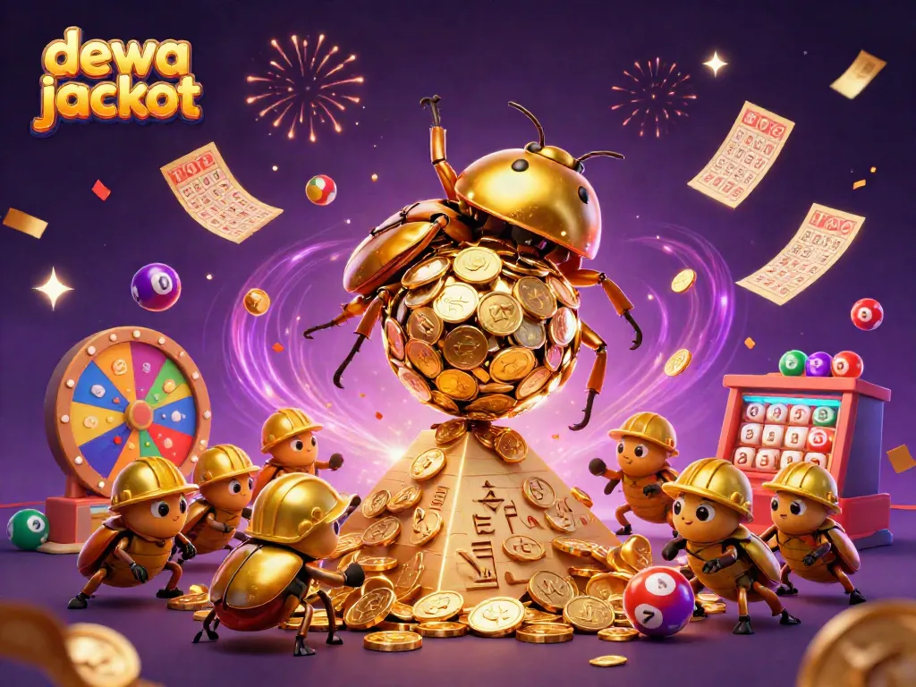 Dewa jackpot hadir dengan ilustrasi menarik di dunia kasino dan slot online.