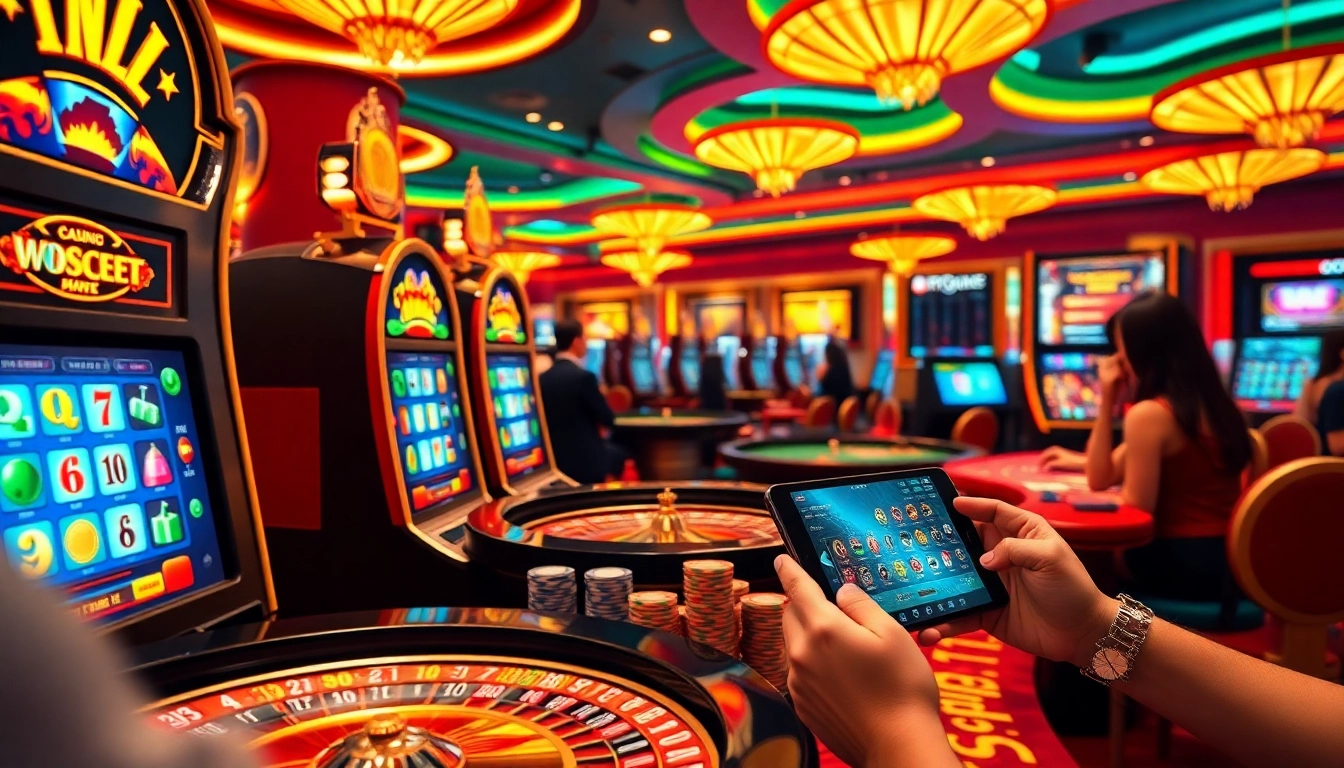 Betting interface on https://u888.broker/ showcasing vibrant casino games and engaging players.