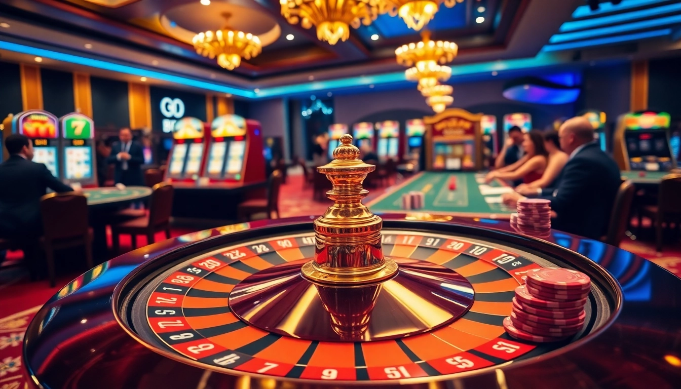 Experience thrilling gambling excitement at go88 .com with roulette wheels and poker tables.