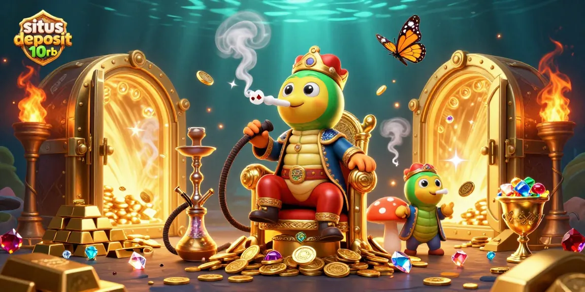 Experience thrilling gameplay on situs deposit 10rb with unique 3D casino elements showcasing wealth.
