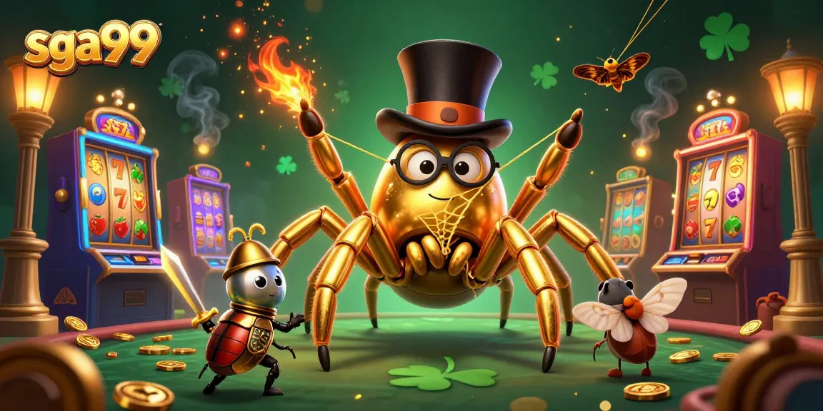 Engage with thrill and adventure at sga99's exciting casino games with golden elements.