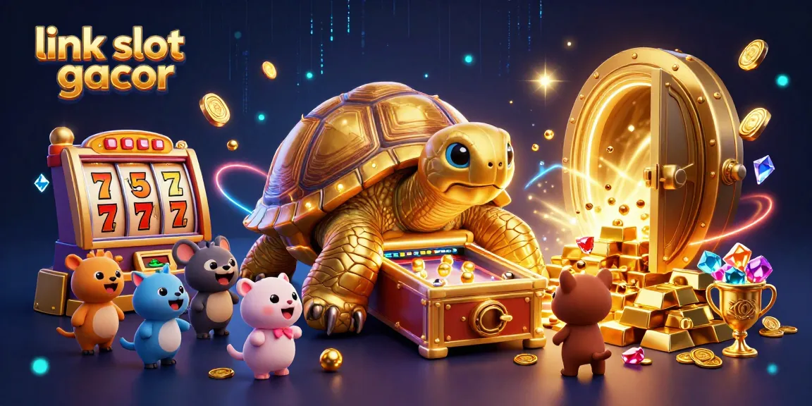 Experience the thrill of link slot gacor with a dynamic scene of gaming excitement.