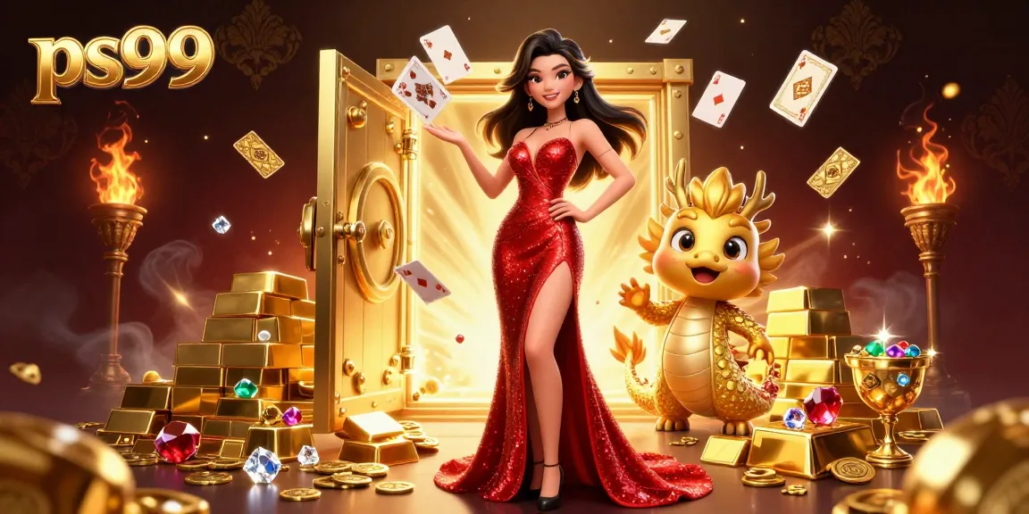 Experience thrilling gameplay at ps99 as a glamorous woman engages in vibrant casino action.