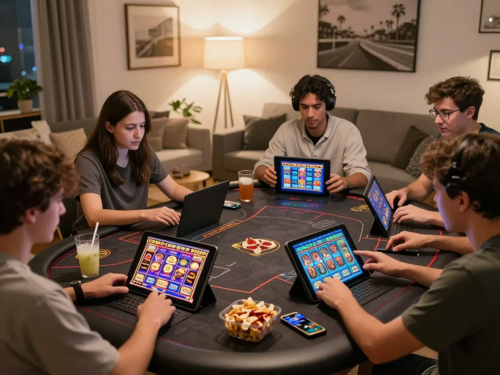 Players enjoying engaging online games at tg88, showcasing vibrant gameplay on mobile devices.