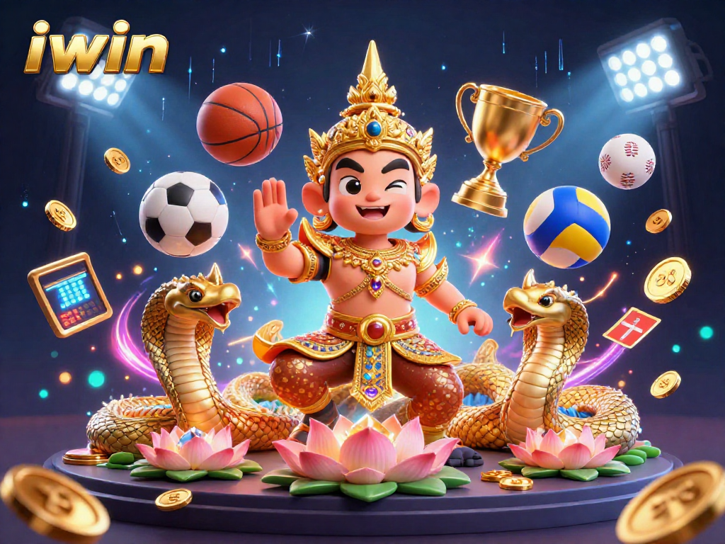 Experience thrilling sports action with iwin featuring vibrant characters and dynamic elements!