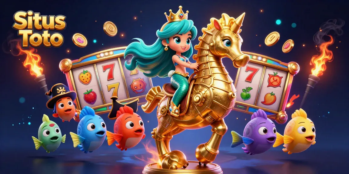 Situs Toto: Menangkan jackpot dengan slot mesin berwarna-warni dan karakter ikonik di dunia kasino