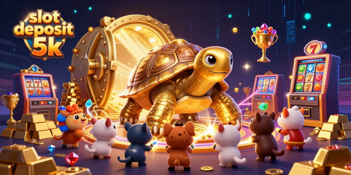 Experience the excitement of slot deposit 5k with vibrant characters and dazzling jackpots.