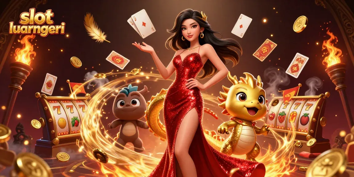Engage with slot luar negeri gaming excitement showcasing vibrant 3D characters and thrilling slots.