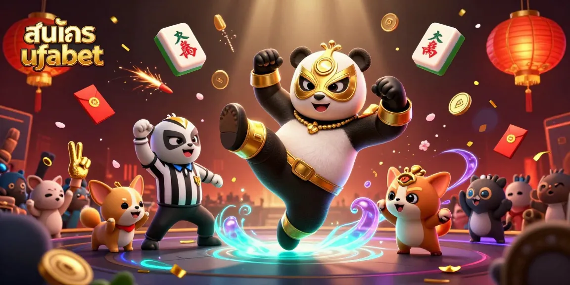 Experience thrilling gameplay with สมัคร ufabet in an exciting casino match featuring animated characters.