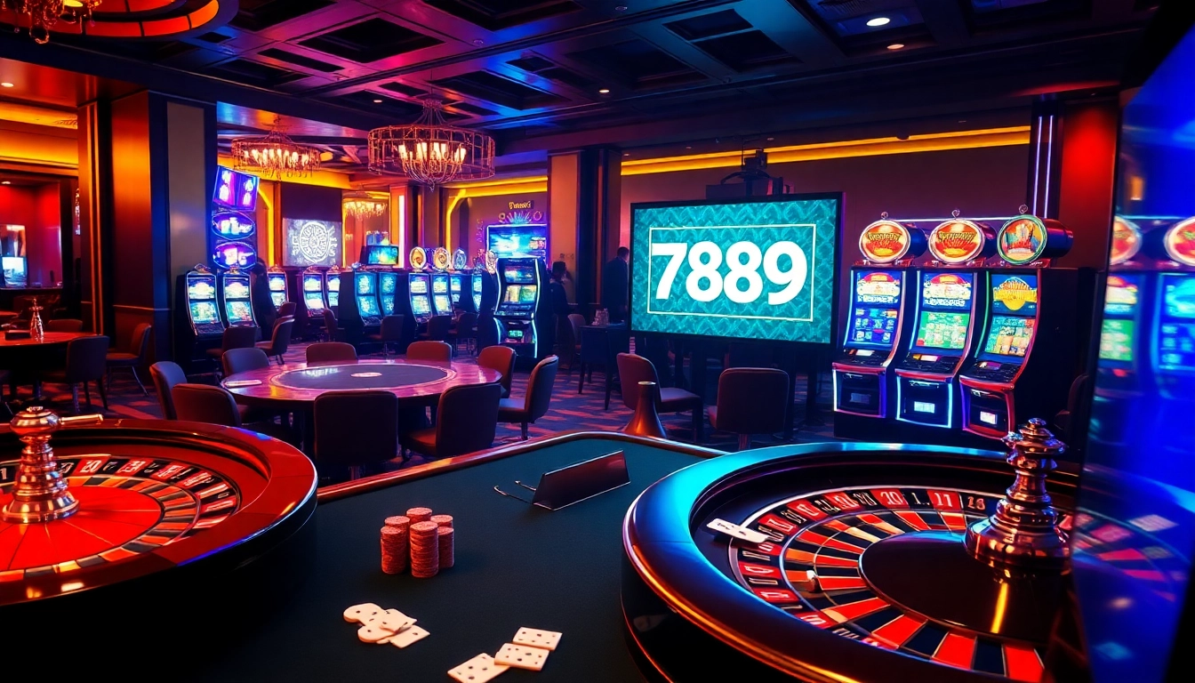 Experience the excitement of gambling at a luxurious casino featuring the 789f link.