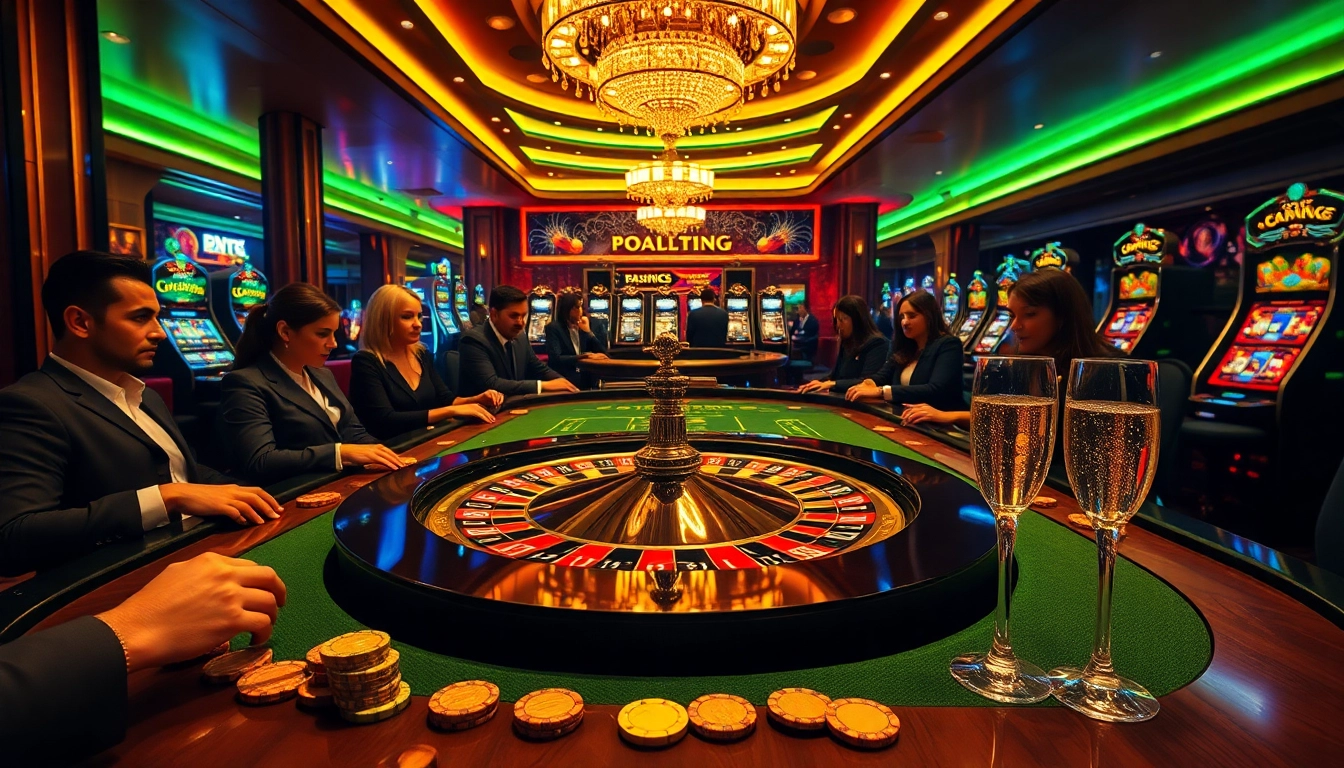 Experience thrilling gameplay at https://kk55.blue/ with high-stakes roulette and poker chips.