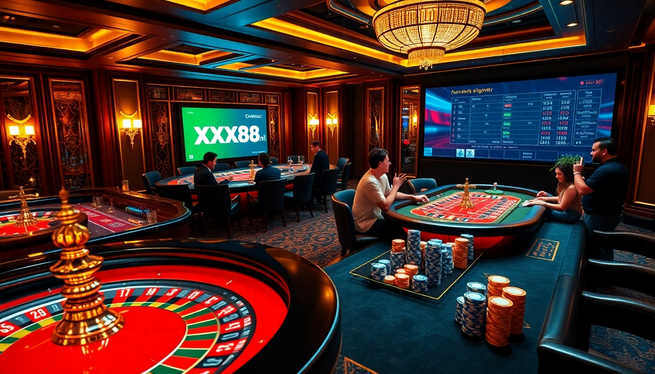 Experience the excitement of casino gaming at https://xx88.nl/ with vibrant tables and thrilling betting.
