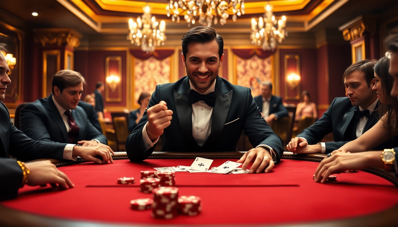 Experience the thrill of winning at Rik VIP poker with luxurious decor and high-stakes excitement.