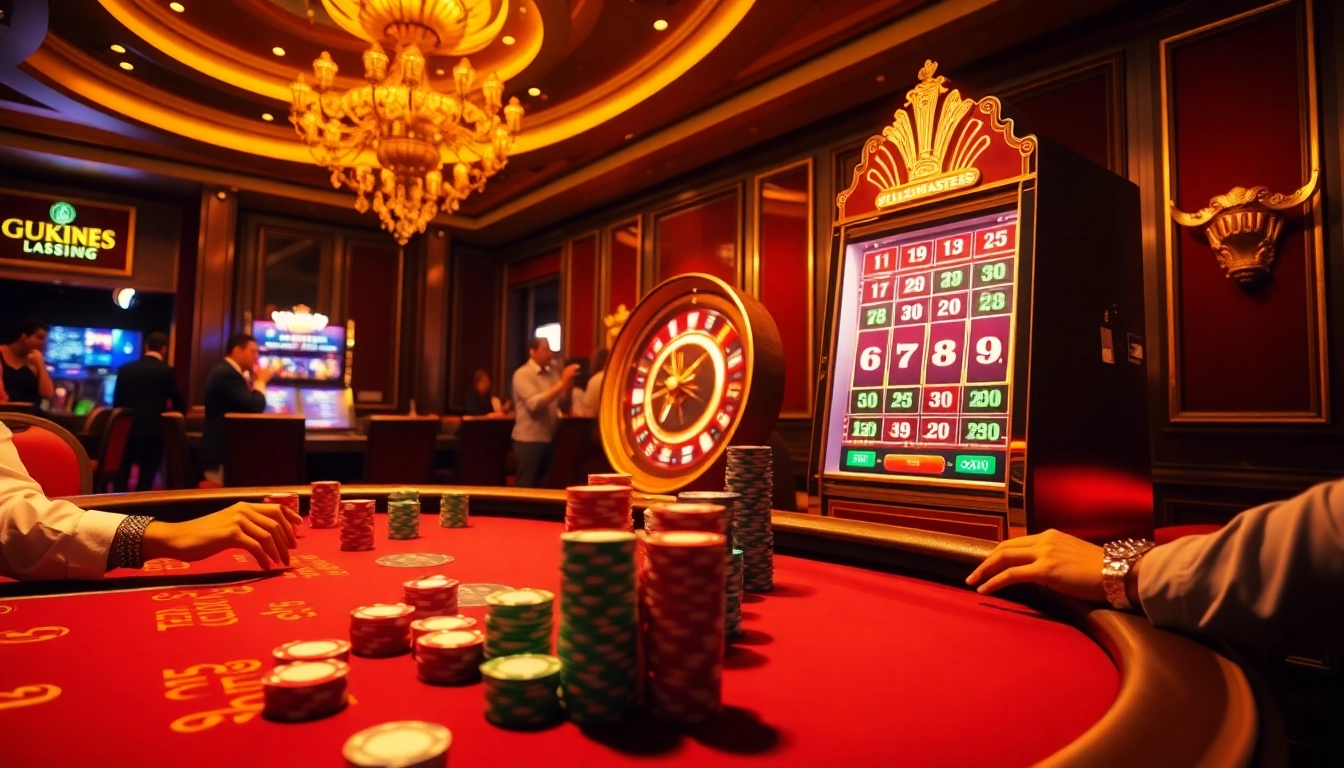 Engage with exciting casino visuals at Clubmastersgg.com featuring vibrant poker action.