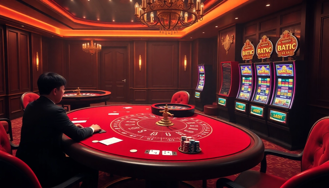 Engage in immersive betting experiences at nhà cái Man88's luxurious online casino.